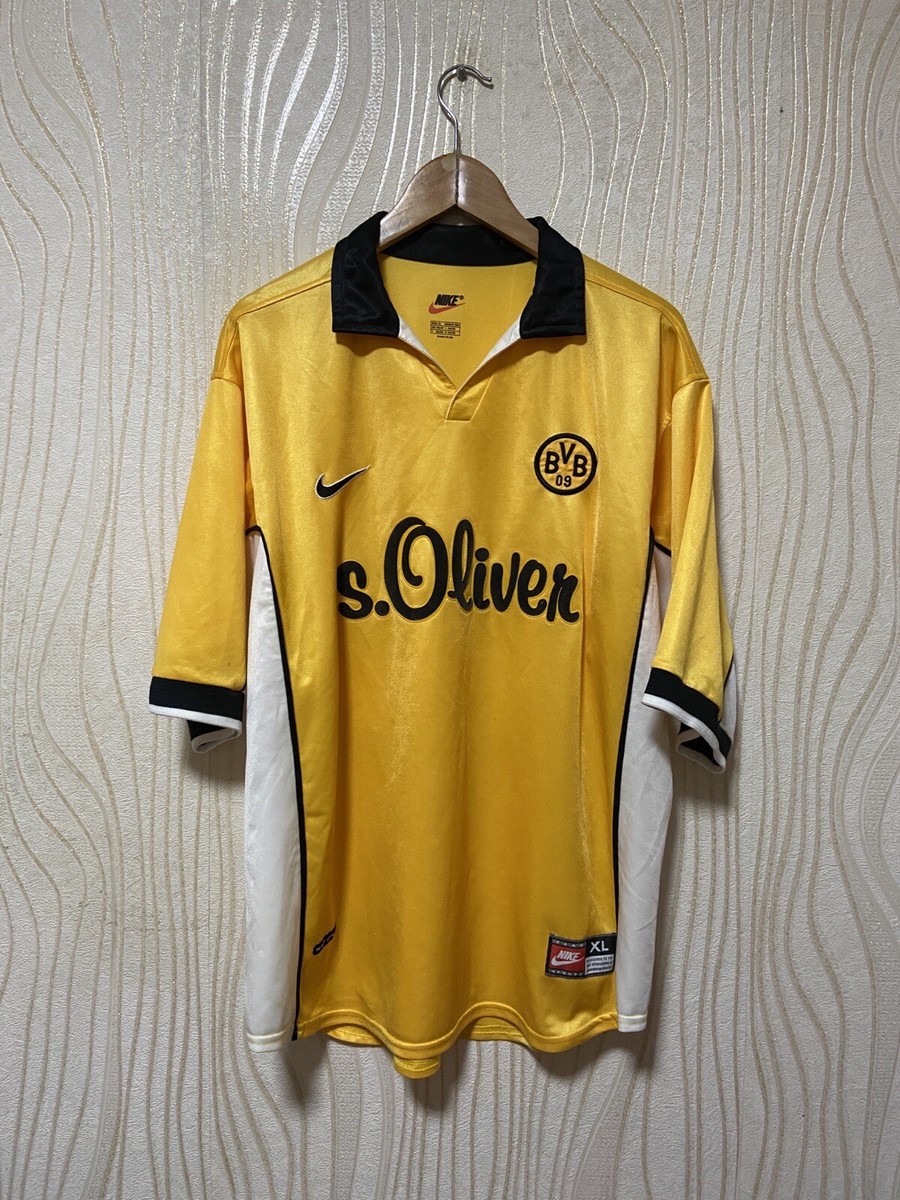 p*i様 【1998/2000】NIKE ナイキ　ドルトムントUK ユニフォーム Football shirt soccer FC Borussia Dortmund BVB Home 1998