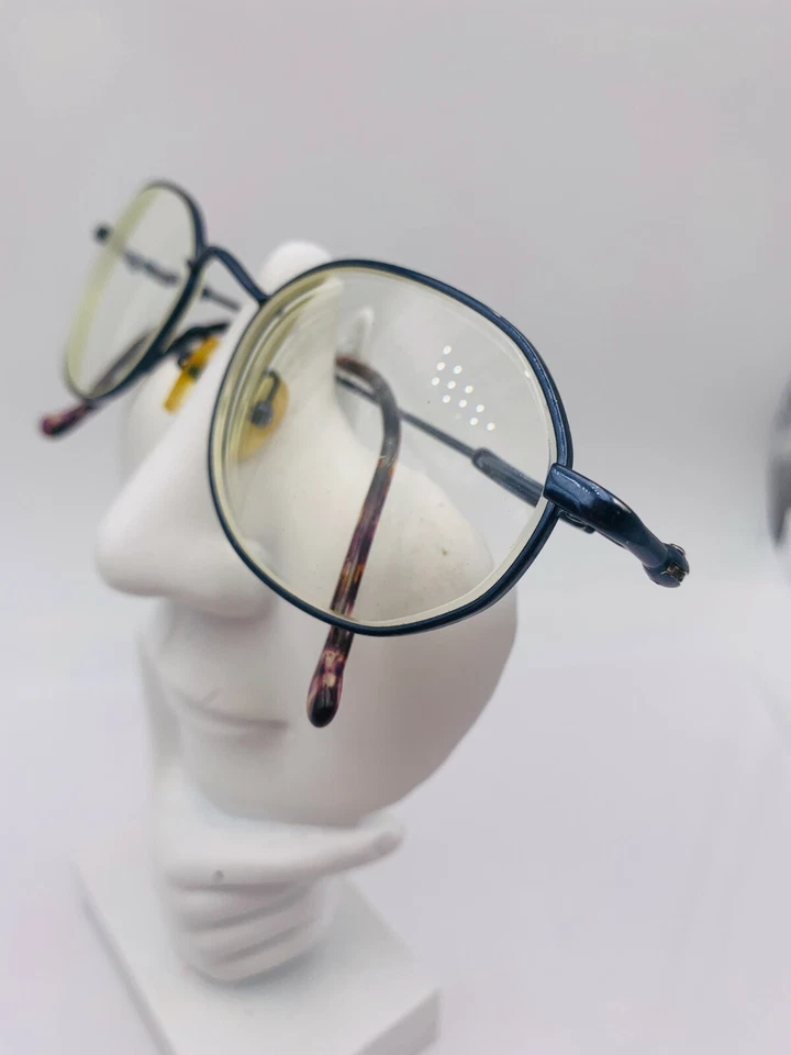 Gafas de sol vintage Bugle Boy azul metal ovaladas SOLO MARCOS Foto 3 de 4