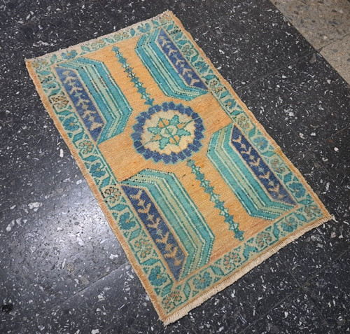 Turkish Rug, Bohemian Rug, Home Decor Rug, Vintage Rug, Small Rug, 1.9 x 2.9 ft