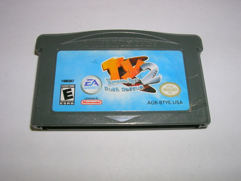 Ty 2 Bush Rescue (Nintendo Game Boy Advance GBA) Original Game