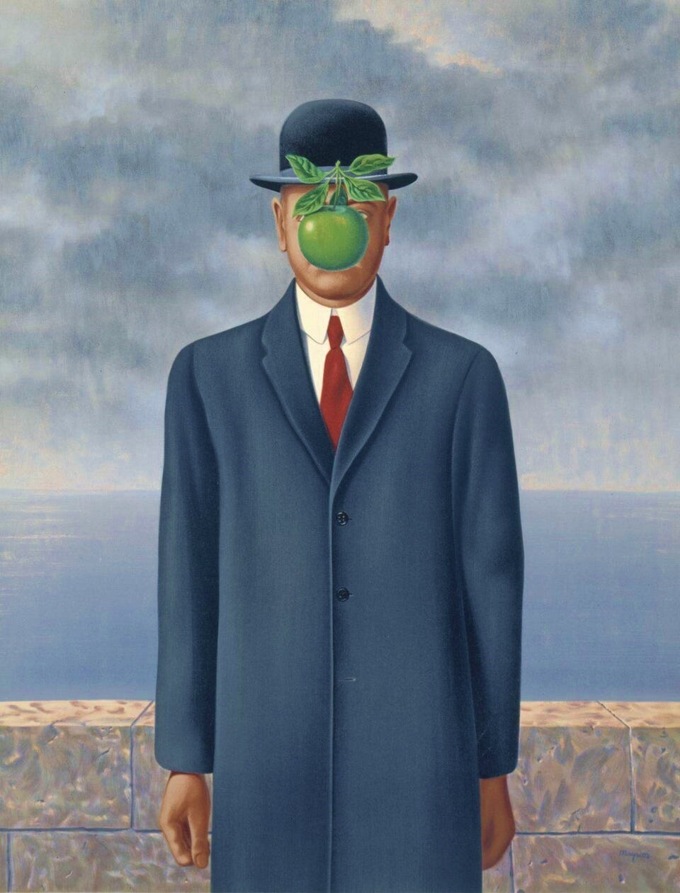 Comprar SON OF MAN by Magritte Giclee Canvas Art Print  en USA desde  Ecuador | TiendaMia