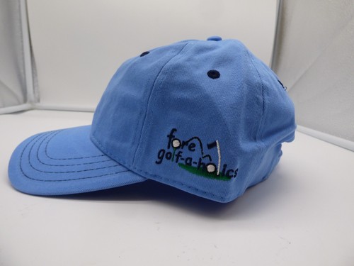 Authentic Pukka Stars and Stripes Tee Golf Cap/ Hat Cotton, OS,Light Blue - Picture 3 of 9