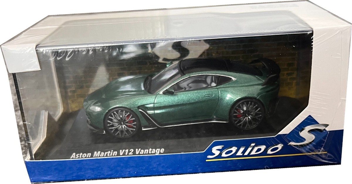 Solido Aston Martin Vantage V12, metallic-grün, 1:43 | Model