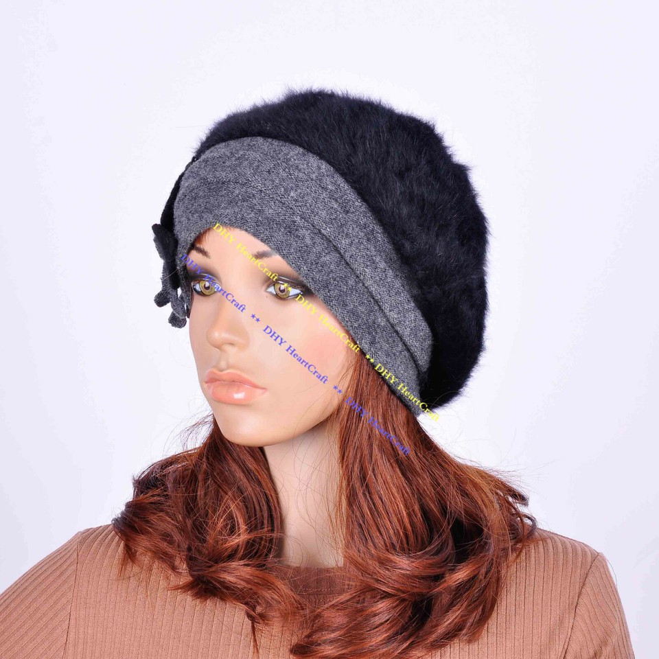 Review for  Cute rabbit fur beret yv40661 main image 1