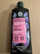 Yves Rocher COULEUR Color Violet Raspberry Vinegar ILLUMINATING SHAMPOO 10.1 oz
