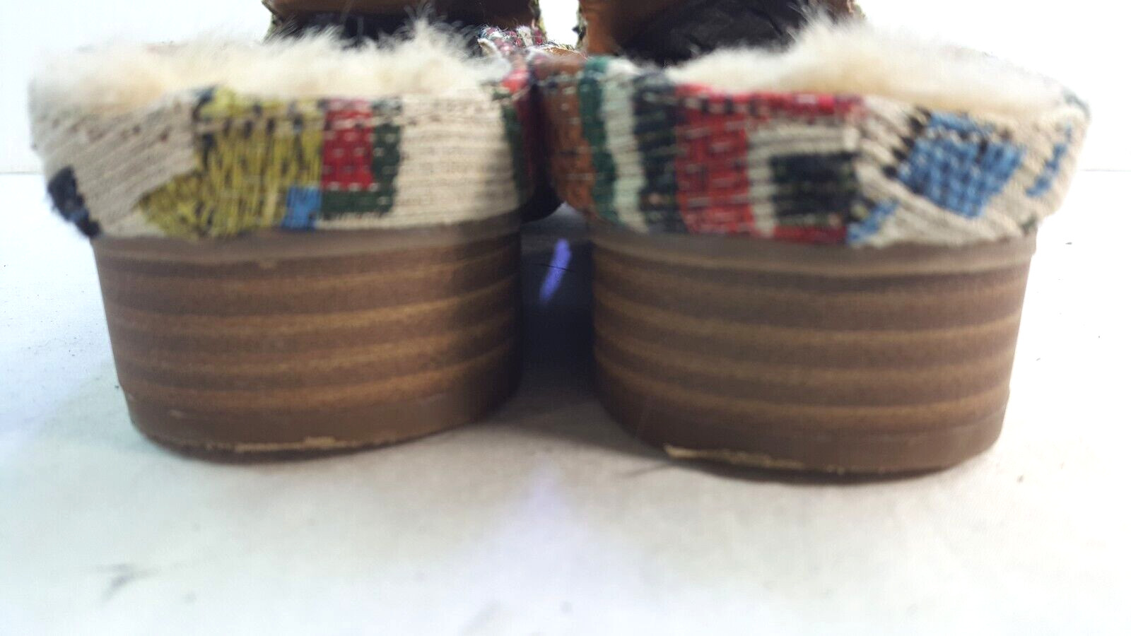 Universal Thread Women's Mules Aztec Pattern Clos… - image 5