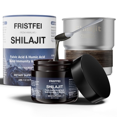 BB04/26 Pure Himalayan Shilajit Resin 100% Organic Natural Rich Fulvic Acid 25g