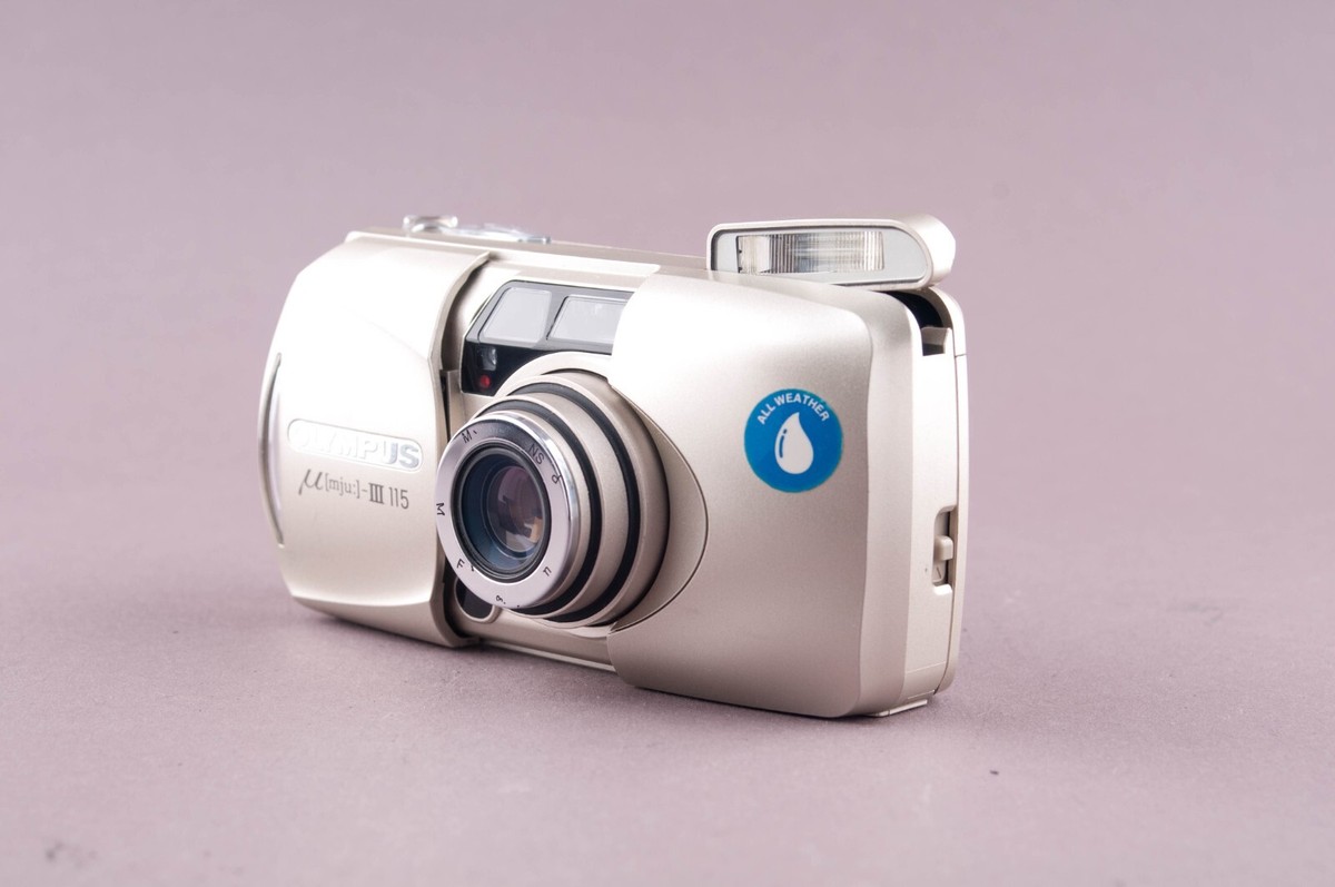 【完動美品】Y-688 OLYMPUS μ【mju:】Ⅲ 120 Olympus Mju III 120 – Retro Camera Shop