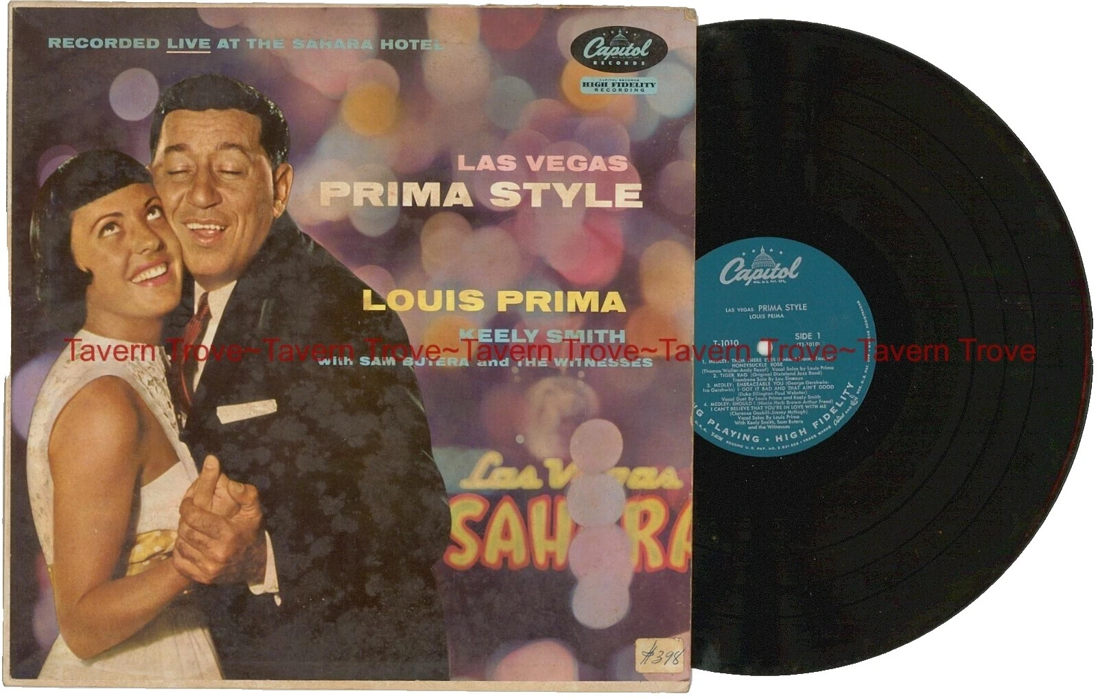 Louis Prima Pop Vinyl Records