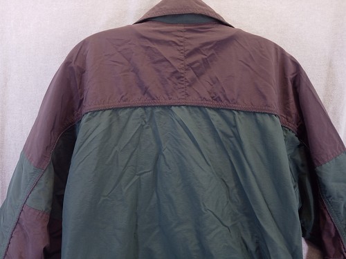 North End jacket Men small Green rain coat All Climate Wear Ezem System zip snap - Picture 17 of 20