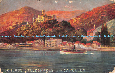 R463239 Schloss Stolzenfels und Capellen F E D Serie 307 1915