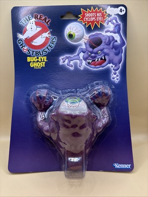 The Real Ghostbusters Lot 3: Fearsome Flush, Bug-Eye Ghost & Slimer Green Kenner