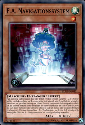 Yugioh EXFO-DE086 - F.A. Navigationssystem - Unlimitiert