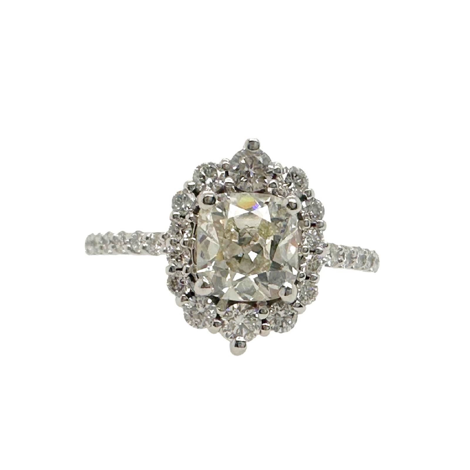 Round Cornered Rectangular Brilliant Diamond 1.10… - image 3