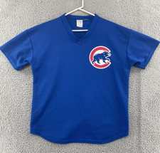 Vintage Chicago Cubs Jersey Mens XL Majestic Batting Practice USA MLB 80s 90s