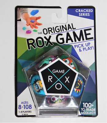 The Original Rox Game - Cracked Series - 5 Collectible GameRox - New! Sealed!