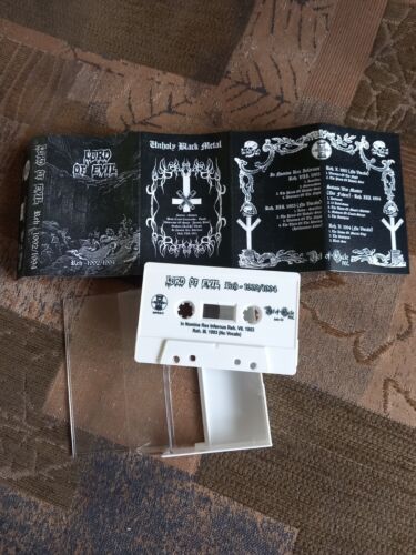 LORD OF EVIL-reh-1992/1994-MC-WHITE COLOUR-black metal - Zdjęcie 1 z 1