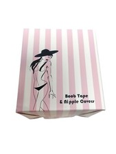 Boob Tape and 2 Pcs Petal Backless Nipple Cover Set, Breathable Breast Lift Tape