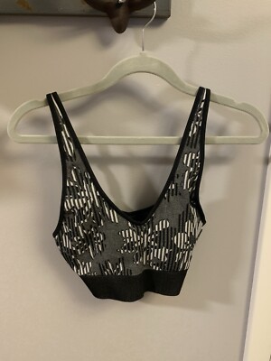 Anybody Intimates Anybody Intimates Floral Jacquard Bra Black Small NWOT | eBay
