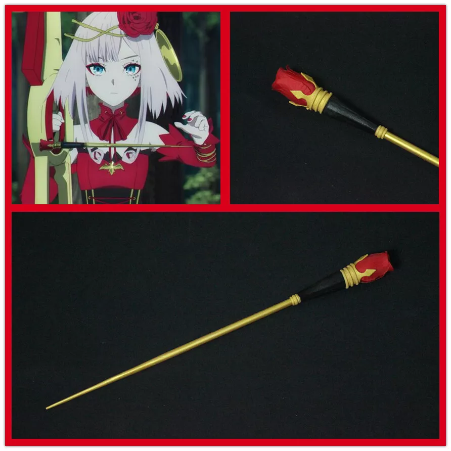Watchers, female anime character holding stick, png | PNGEgg