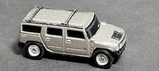 MAISTO - 1:64 HUMMER Silver H2 DIECAST 2003