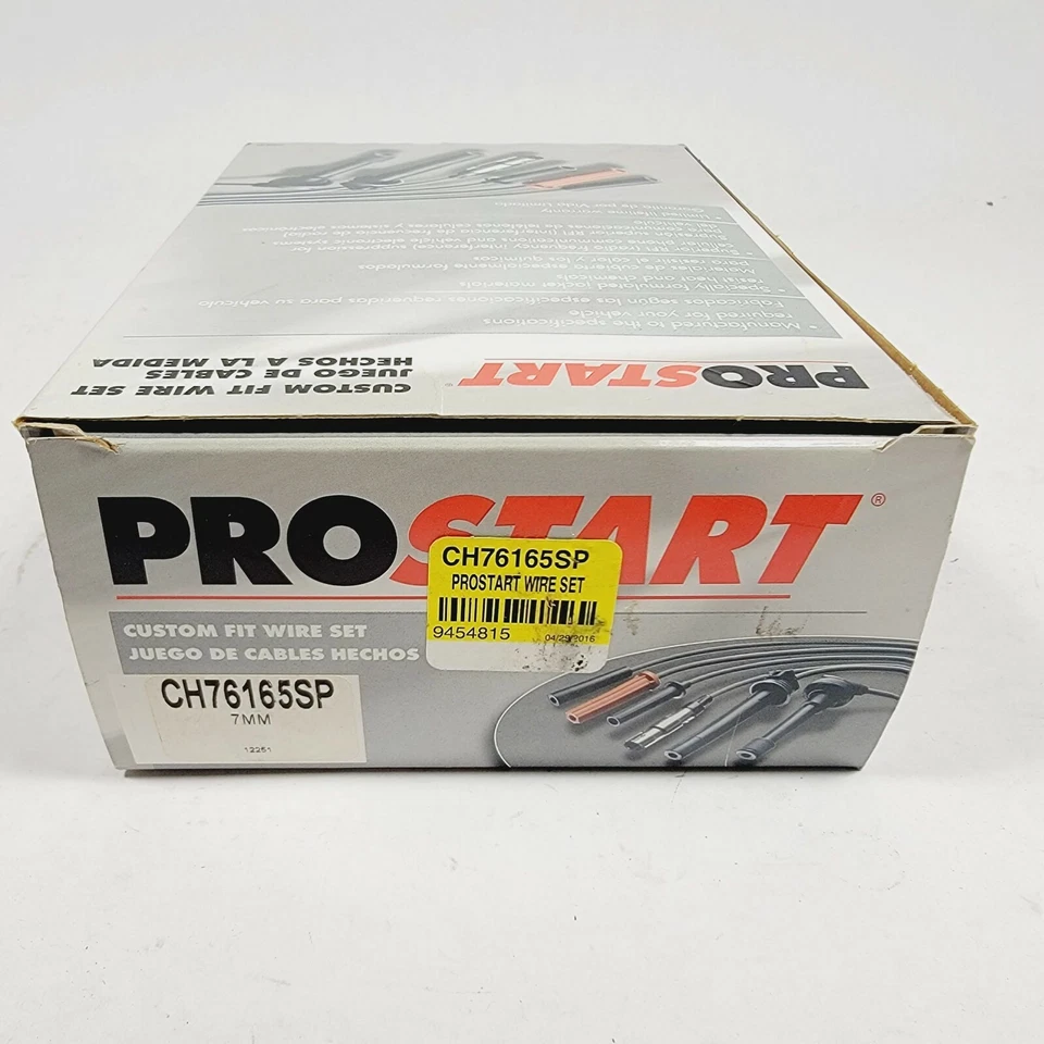 Комплект проводов свечей зажигания BWD / ProStart CH76165SP - Изображение 2 из 2