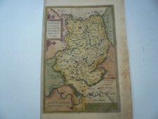 Hassiae Descriptio, Abraham Ortelius, Theatrum, lat. Ausgabe, anno 1603