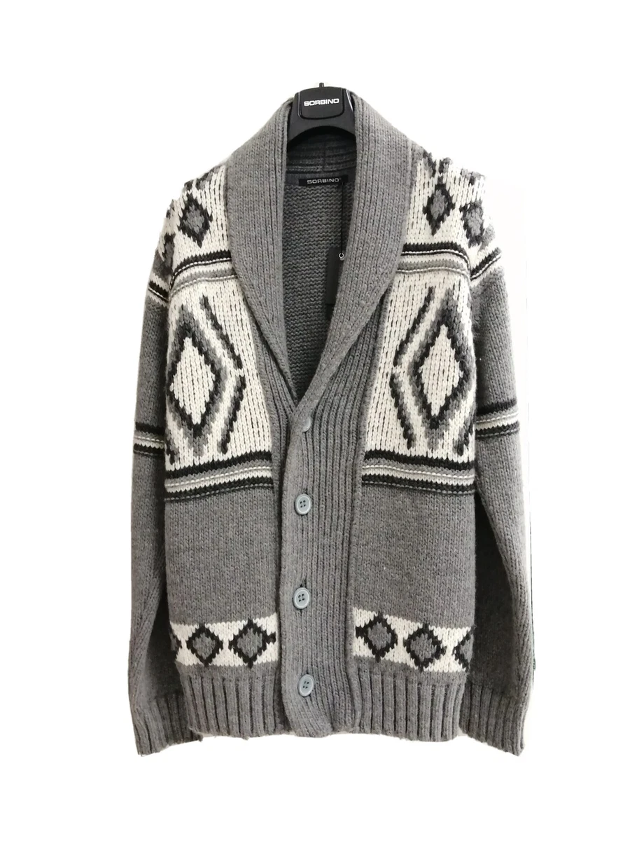 Cardigan lana 2025 pesante uomo