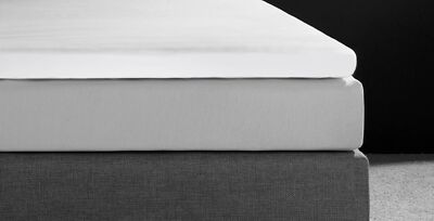 DORMISETTE Topperbezug BL 140x200 cm weiß