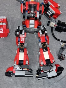 The LEGO Ninjago Movie: Fire Mech (70615) Incomplete.