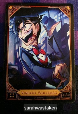 Hazbin Hotel VINCENT WHITMAN 49/60 Ultra Rare NON Foil Season 2
