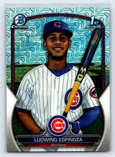 2023 Bowman Chome Prospects Ludwing Espinoza 1st Mojo Refractor #BCP-192