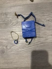 Vintage 1969 1970 GI Joe Fantastic Free Fall, Blue Parachute Pack
