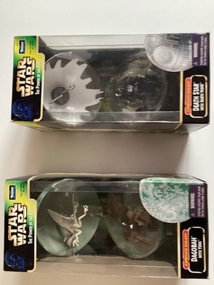 star wars Figuren, Dagobah mit Yoda und Death Star mit Darth Vader, 3,75 , OVP