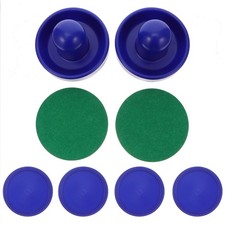  Air Hockey Accessories Set Plastic Pusher Pushers and Pucks Ice Table