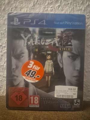 Yakuza Kiwami Day 1 Steelbook Editon (Sony PlayStation 4) Neu Seald 