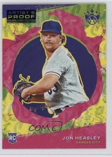 2022 Panini Diamond Kings Rookies II Artist Proof Blue Jon Heasley #150 0t2