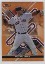 2022 Topps Finest Orange Refractor /25 Trevor Story #50 0zu6