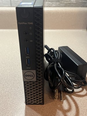 Dell Optiplex 7040 Micro (i5-6600t, 16GB, 240GB SSD, Win 11 Pro) With AC Adapter