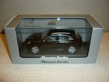 Minichamps 1/43 Porsche Bespoke Pma Macan Turbo Black Model Car