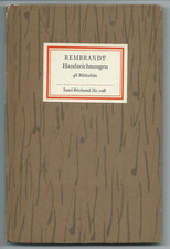 Insel Bücherei Nr. 108  Rembrandt, Handzeich...