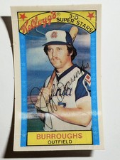 1979 Kellogg's #12 Jeff Burroughs (POOR)