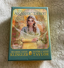 The Akashic Tarot 62-Card Tarot Deck & Guidebook Klingler/Taylor Green