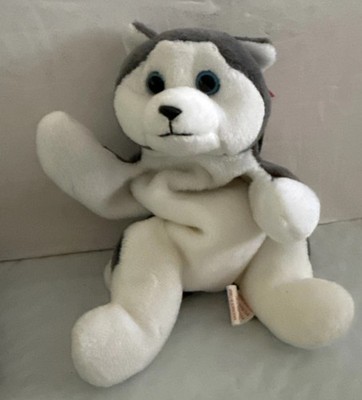 TY Beanie Baby - NANOOK the Husky (7.5 inch) - MWMTs Stuffed Animal Toy