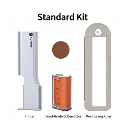 EVEBOT PrintPen Handheld Food Printer Edible Ink Coffee Latte Art Print Pen