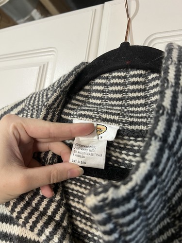 Suéter Vintage Talbots Lana Angora Rayas 2x - Imagen 9 de 14
