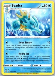 Seadra 036/196 Lost Origin - Uncommon Pokémon TCG