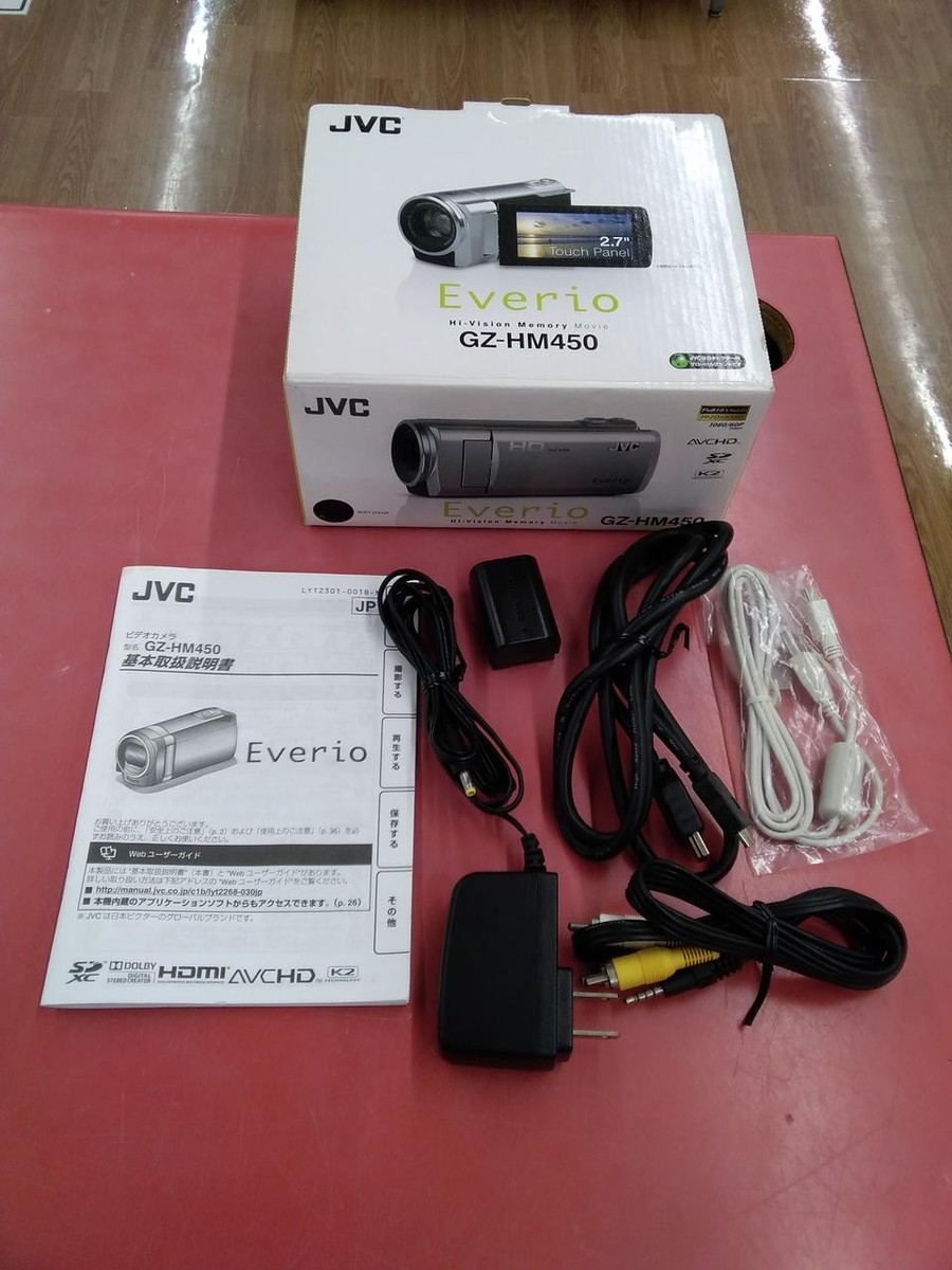 JVC  Hi-Vision Memory Movie　GZ-HM450-B ハイビジョンメモリームービーEverioGZ-HM450製品情報 | JVC
