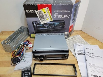 Sony CDX-GT66UPW Car CD Player USB AUX iPod Used