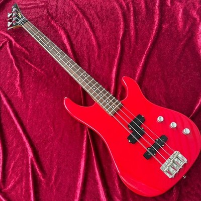 Fernandes PJS-40 Limited Edition PJ Bass Medium Scale Red Japan Used